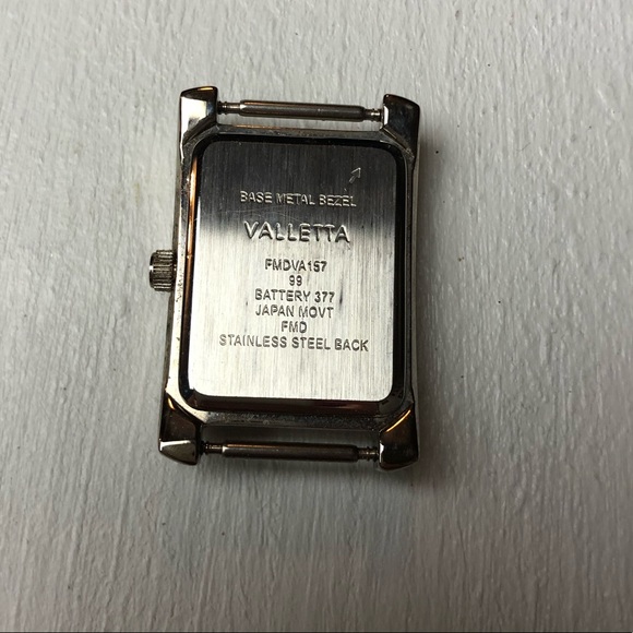 Valletta Accessories Valletta Stainless Steal Watch Face With 3 Genuine Leather Bands Poshmark